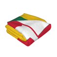 thumbnail image 2 of Throw Blanket Togolese-Flag Soft Cozy Fleece Flannel Blanket Home Decor for Couch Sofa Bed 80"x60", 2 of 7