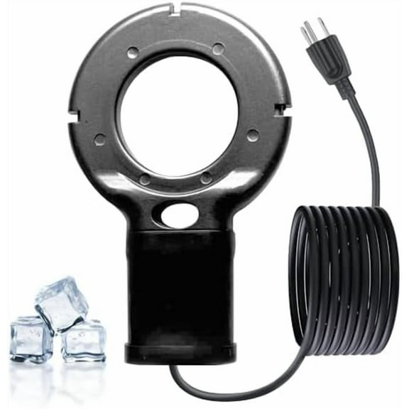 (2-Pack 500W Trough Heater & Stock Tank De-Icer - Made from Aluminum with Teflon Coating for Better Corrosion Resistance$$Garden & Patio