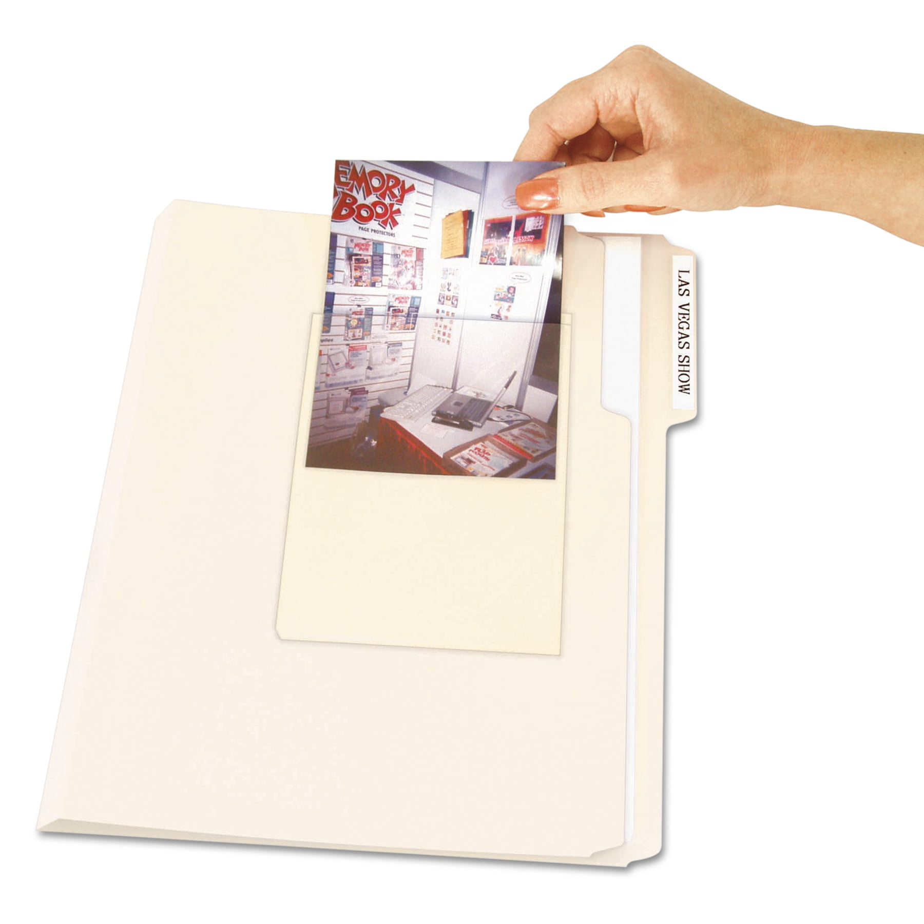 Avery Self Adhesive Photo Pockets for Polaroid 6 Count 10 Pack 