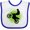 White and Royal, variant on Inktastic Motocross Rider Freestyle Sports Boys or Girls Baby Bib