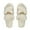 White, variant on Women's Open Toe On Shoes Cozy Fall Winter Indoor Outdoor Comfort Slides