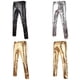 thumbnail image 3 of Pantalones Brillantes de Club Nocturno Con Personalidad Para Hombres, Trajes Bronceadores, Pantalones Casuales, Pantalones de Cuero Para Hombres Odeerbi ODB-6, 3 of 3