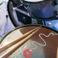 thumbnail image 2 of Miangastore Cymbal Sizzler for Crash Aluminum Alloy 1Set 11.4x1.2in, 2 of 8