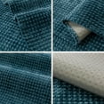 thumbnail image 3 of Nvzi Farmhouse Plaid Chenille Couch Sofa Cover Super Soft Plush Sectional Couch Covers Anti-Slip Solid Sofa Slipcover for Dogs, Children, Pets Furniture Protector (Dark Green,36x82), 3 of 4