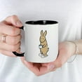 thumbnail image 3 of CafePress - Bunny Mug - 11 oz Ceramic Mug - Novelty Coffee Tea Cup, 3 of 3