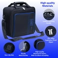 thumbnail image 2 of omarando Carrying Case for Xbox Bag,Compatible with XBOX SERIES X/S, Accessory Storage for Xbox Games and Accessories,with Game Pad Protection Box (Black-Blue), 2 of 7