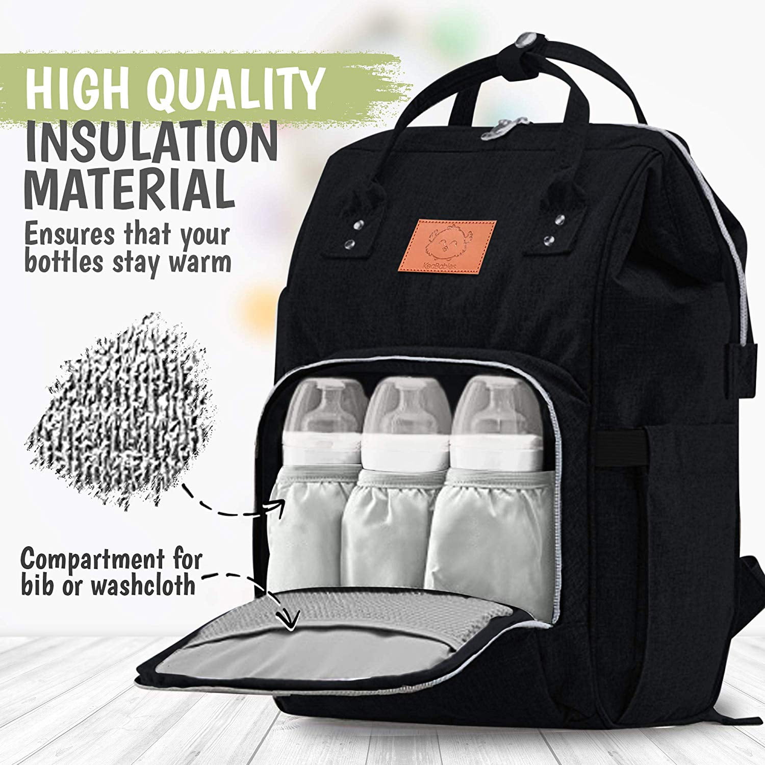 keababies backpack diaper bag