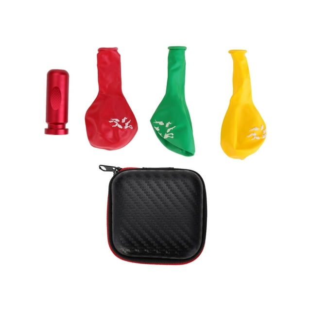 DYNWAVECA Diving Ear Equalization Underwater Ear Pressure Balance Practicing Accessories for Beginners with Storage Case Training Tools Red