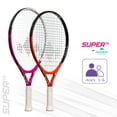 thumbnail image 3 of Diadem Super Ages 4-6 Junior Pre-Strung Tennis Racket, Red, 19", 3 of 5