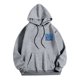 thumbnail image 5 of MHFRRA Sudaderas y Sudaderas para Hombre, Jersey Informal de Manga Larga con Estampado Delantero y Trasero para Uso Diario, Ajuste Relajado para Otoño E Invierno Gris claro, 5 of 5