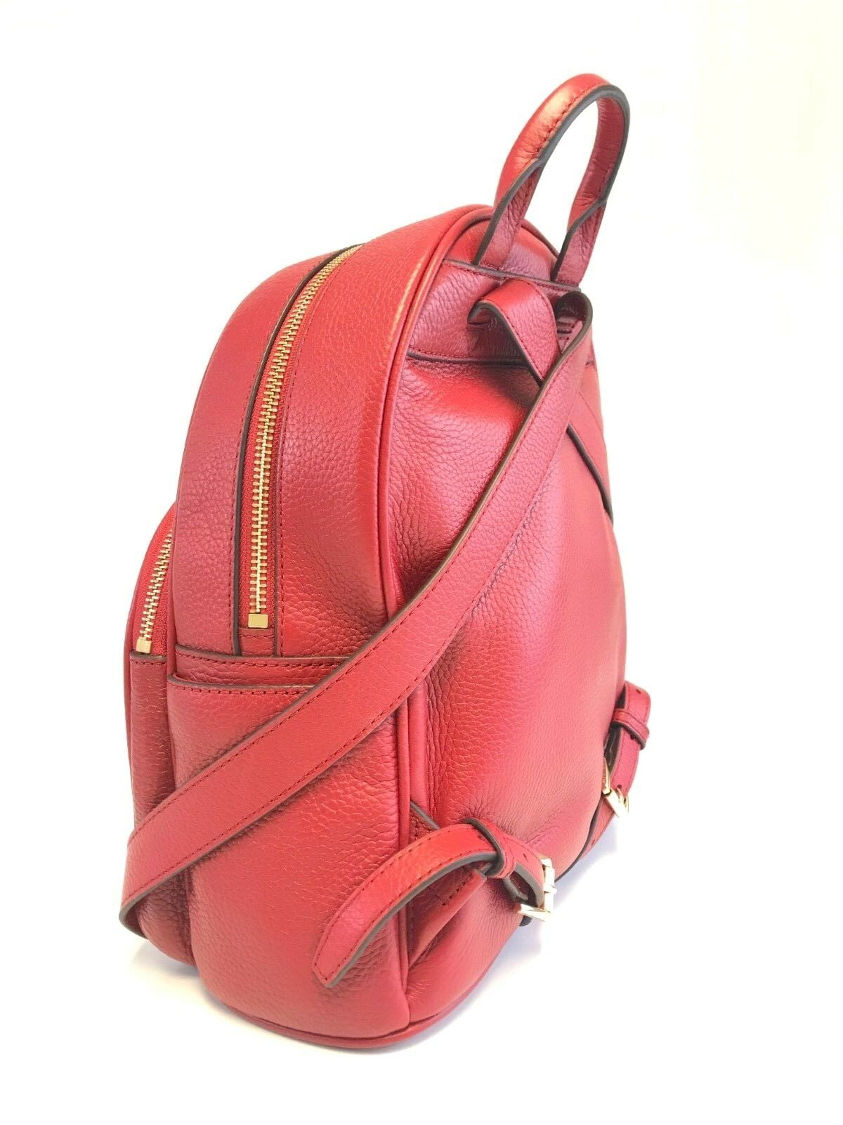 Michael kors abbey backpack red Clearance