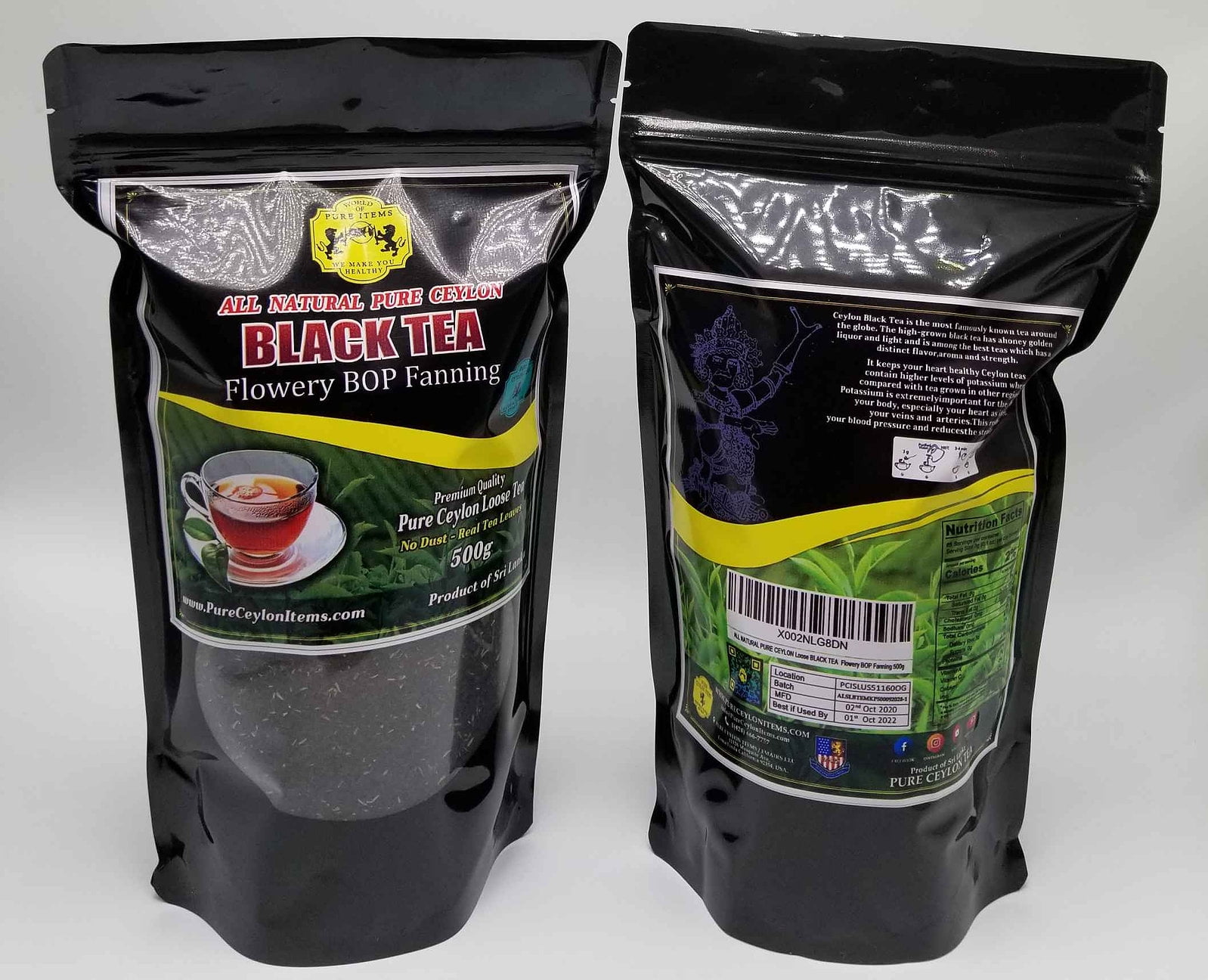 All Natural Loose Black Tea (FBOPF) 500g