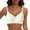 Beige, variant on Women's Comfortable Traceless Underwear Summer Thin Style Large Chest Support Folding Sagging Bra Seamless Soft Fabric