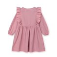 thumbnail image 2 of Vestido Beebay a rayas con botones, rosa, 5 años, 2 of 5