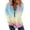Pink, variant on Aayomet Zip Up Sweatshirt Women Women Fashion Casual Gradient Pringting Zipper Long Sleeves Casual White Sweatshirt Blue,S-XXL