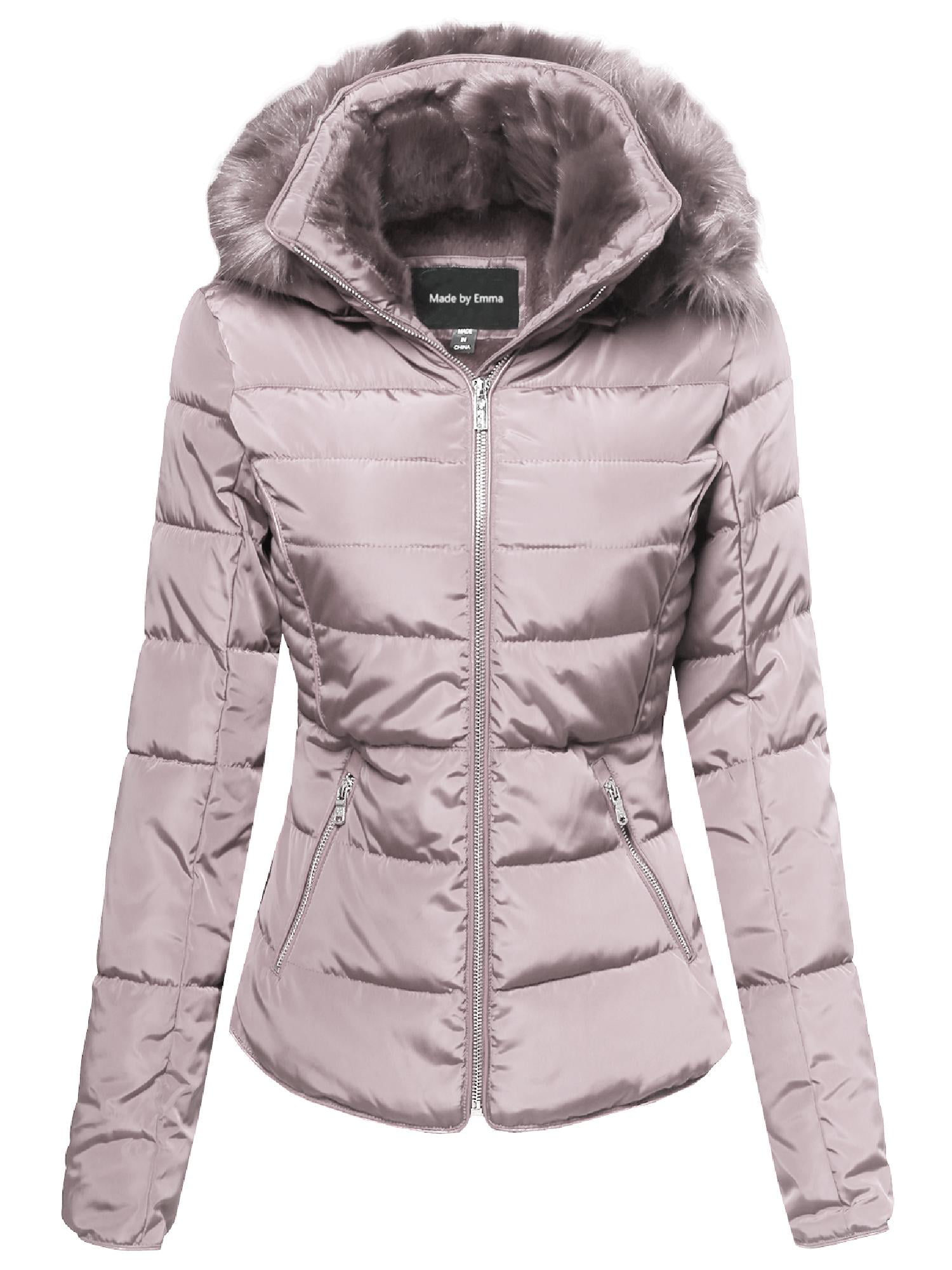 FashionOutfit - FashionOutfit Women's Quilted Puffer Jacket with