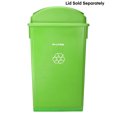 thumbnail image 4 of Alpine - Trash can - slim - 27.7 gal - polypropylene (PP) - lime green, 4 of 6