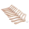 thumbnail image 1 of Set of 10 15cm Wood Clothes Hangers : Doll, 1 of 8