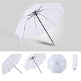 thumbnail image 3 of Lace Sun Umbrella, Transparent Heart Print, Foldable Parasol, 3 of 8