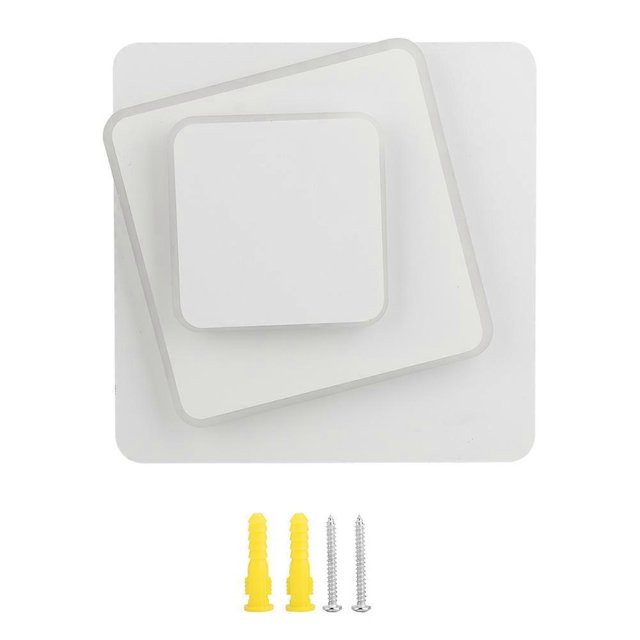 sseff444 LED Wall Lamp Aluminum 360° Rotatable Warm White AC95-265V