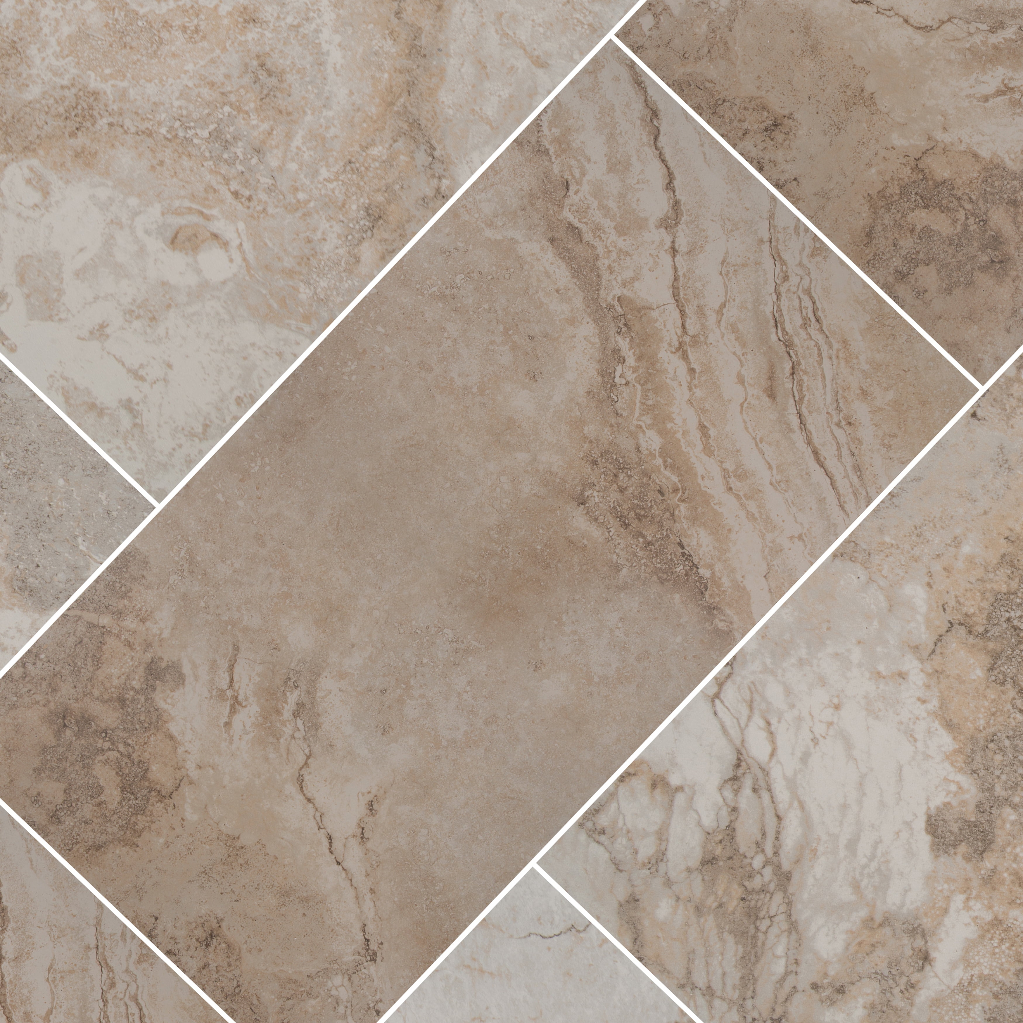 Napa Beige 12 in. x 24 in. Glazed Ceramic Floor Tile ( 16 sq. ft. / case)