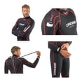 thumbnail image 4 of Traje completo para Caballero Cressi Maya Neopreno 2.5mm Talla XXXL Negro, 4 of 4