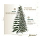 thumbnail image 5 of Árbol Navidad Nevado Esquimal Luces Led Piñas + Bayas Chedrón + Estrella 2.50m, 5 of 6