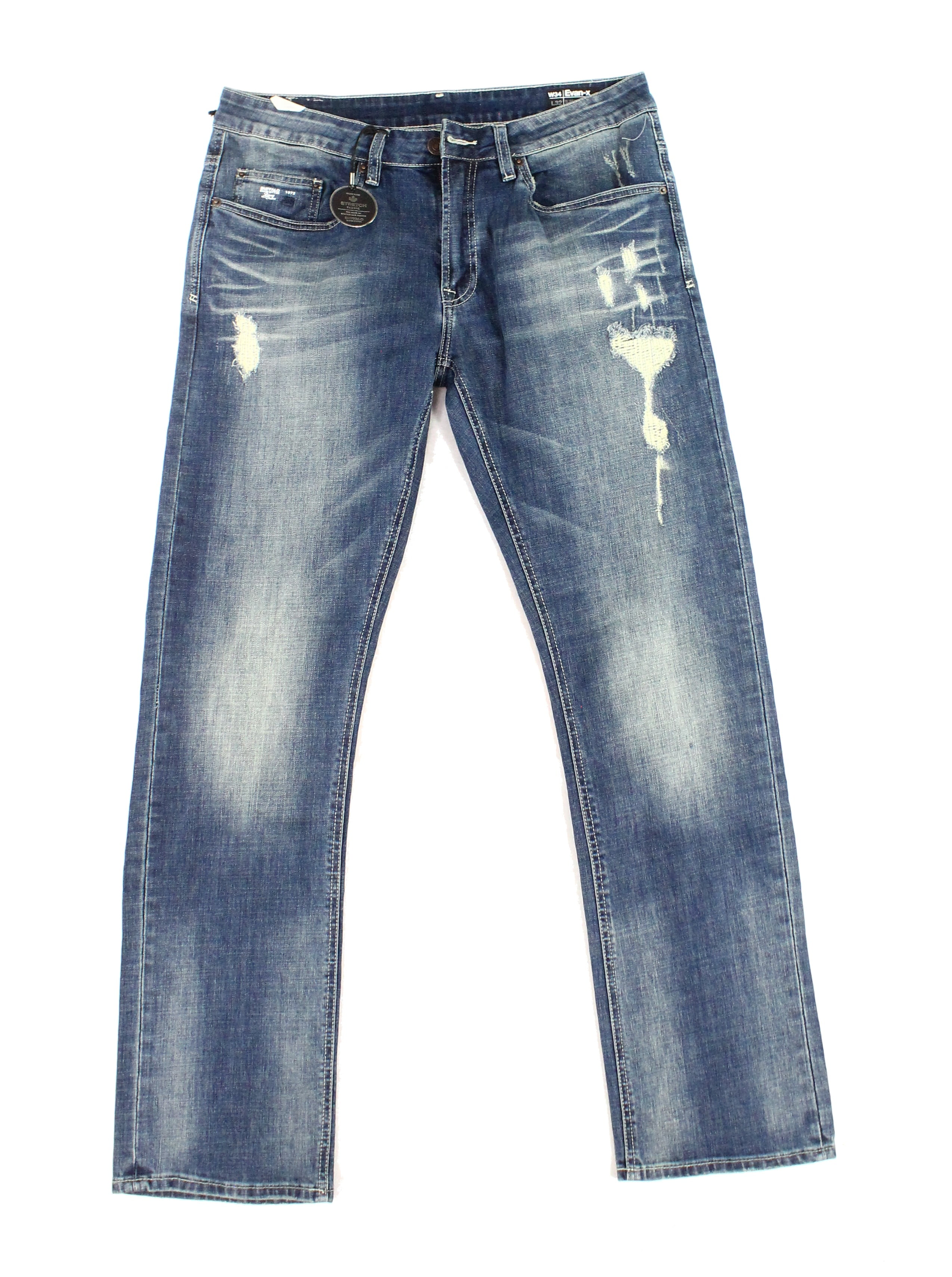 Buffalo Jeans - Mens 34x32 Slim Straight Denim Jeans 34 - Walmart.com ...
