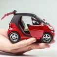 thumbnail image 5 of 1:32 Model Car Metal Diecast Toy Vehicle Kids Sound Light Gift For Smart ForTwo Accessories, 5 of 8