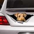 thumbnail image 1 of GHSDFBB Airedale Sticker, car Decal Sticker for Cars, Windows, Walls, Fridge, 11 Inch, 1 of 3