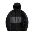 thumbnail image 2 of LOVZFMLL Jackets for Men's Color Block Thick Windproof Water Proofing Pocket Zipper Outdoor Jacket, 2 of 5