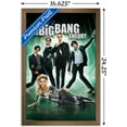 thumbnail image 3 of The Big Bang Theory - Group Wall Poster, 14.725" x 22.375", Framed, 3 of 3