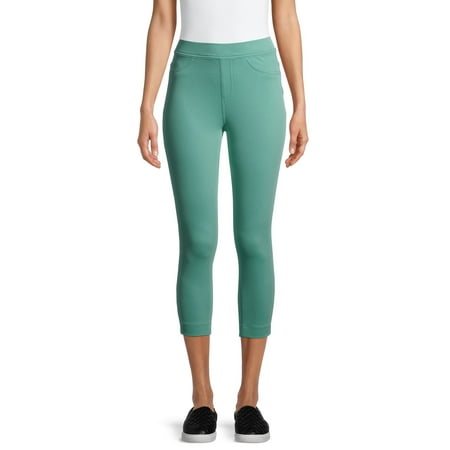 Time and Tru Women's High Rise Jegging Capris
