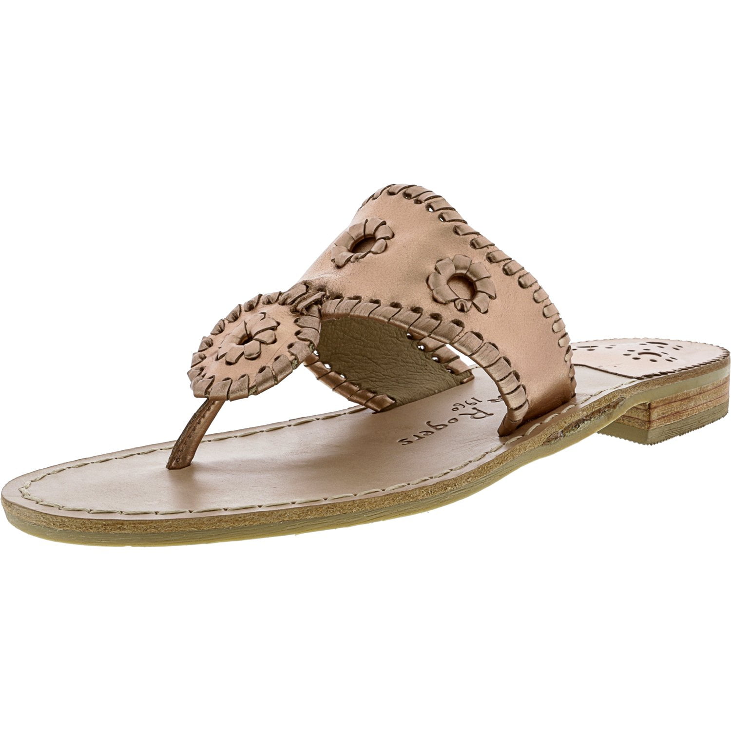 jack rogers rose gold