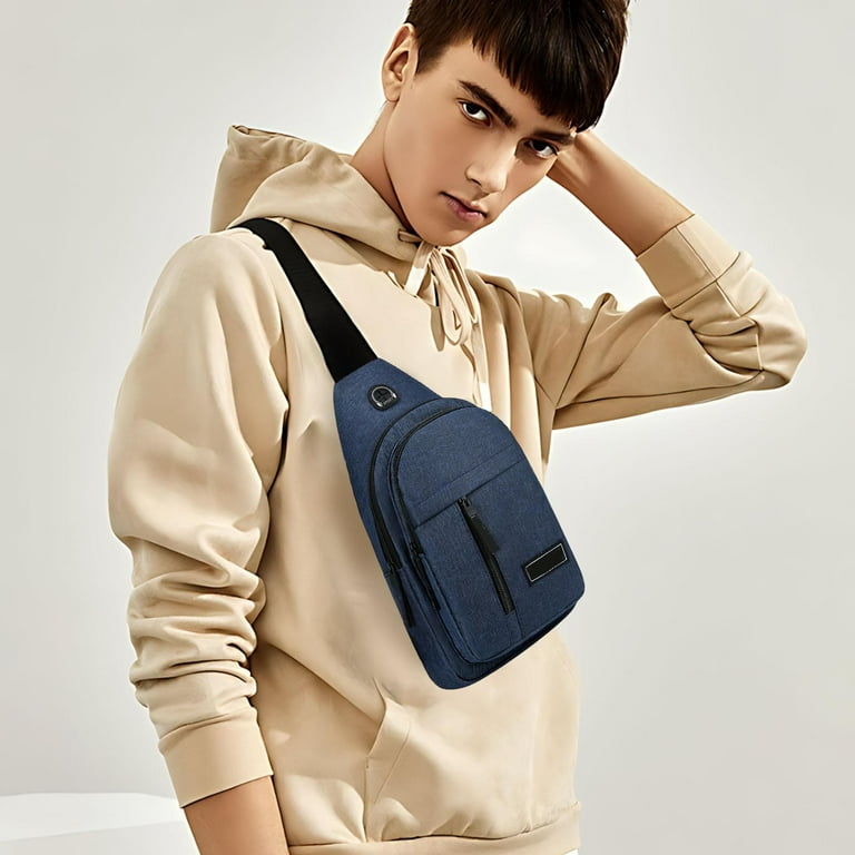 Models Japanese Travel Backpack Hundred Matching Chest Bag Men And