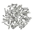 thumbnail image 2 of 50 Uds pasador de Metal francés en blanco pinzas para el cabello s de horquilla accesorios para el cabello DIY 7 x 58 mm Colcomx Barrette del pelo, 2 of 7
