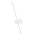 thumbnail image 3 of SAFAVIEH Kamy Rustic Retro 2 Shelf Leaning Desk, White, 3 of 10