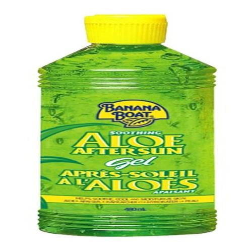 Banana Boat Soothing Aloe After Sun Gel, 16 Oz (Pack Of 2) Package May Vary