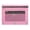 Pink, variant on 3 Compartment Mesh Zipper Pencil Pouch, 10''x 7'' Transparent Lightweight Pen Storage Bag