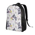 thumbnail image 2 of Fotbe Rabbit And Butterfly Travel Laptop Backpack, Business Slim Sturdy Laptops Backpack, Water Resistant College School Computer Bag Gift for Men & Women Fits 15.6 Inch Notebook, 2 of 8