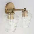 thumbnail image 5 of 2 Light Bath Vanity-Brushed Nickel Finish Capital Lighting 141421Bn-507, 5 of 10