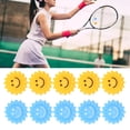 thumbnail image 4 of Tennis Racket , Soft Sunflower Decoration Tennis Racket Vibration Dampeners Silicone Shock Absorption  For Playground, 4 of 8