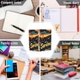 thumbnail image 6 of FORMRS 1-Subject Spiral Notebook 8" x 5" College Ruled 60 Refillable Sheet A5 Hard Cover, 2 Pack, Black Sardines Pattern, 6 of 7