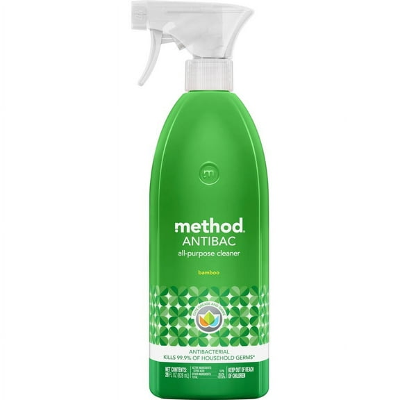 Method Antibac All-purpose Cleaner - Spray - 28 fl oz (0.9 quart) - Bamboo Scent - 1 Each - Green | Bundle of 5 Each