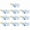 10 pieces, variant on CEORPER Temperature Recording Device 10000 Points 60Days Temperature Data Logger USB