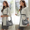 thumbnail image 7 of KXF Crossbody Bag for Women Lightweight Shoulder Bags Ladies Soft PU Leather Handbags, 7 of 7