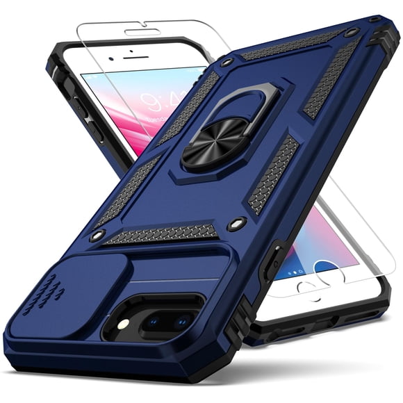 Funda para iPhone 8 Plus 5.5" YZOK Azul Antigolpes