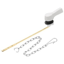 Front Mount Universal Toilet Handle Replacement, 701 White