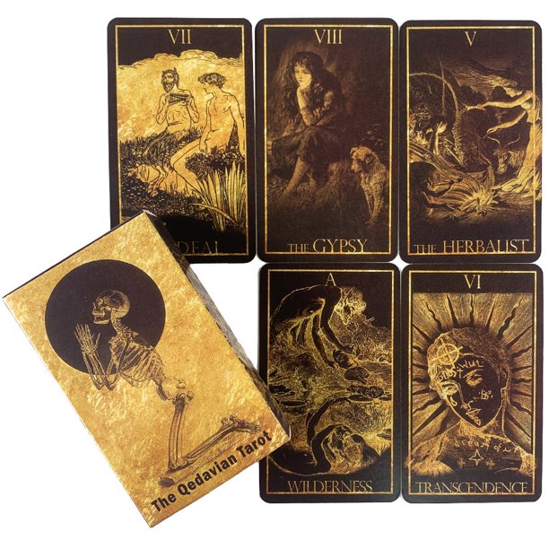 Baraja de Tarot de luna de neón-tamaño de bolsillo con caja de Tuck, cartas de Tarot para el destino, juego de mesa de adivinación, Tarot y una variedad de opciones de Tarot qym unisex