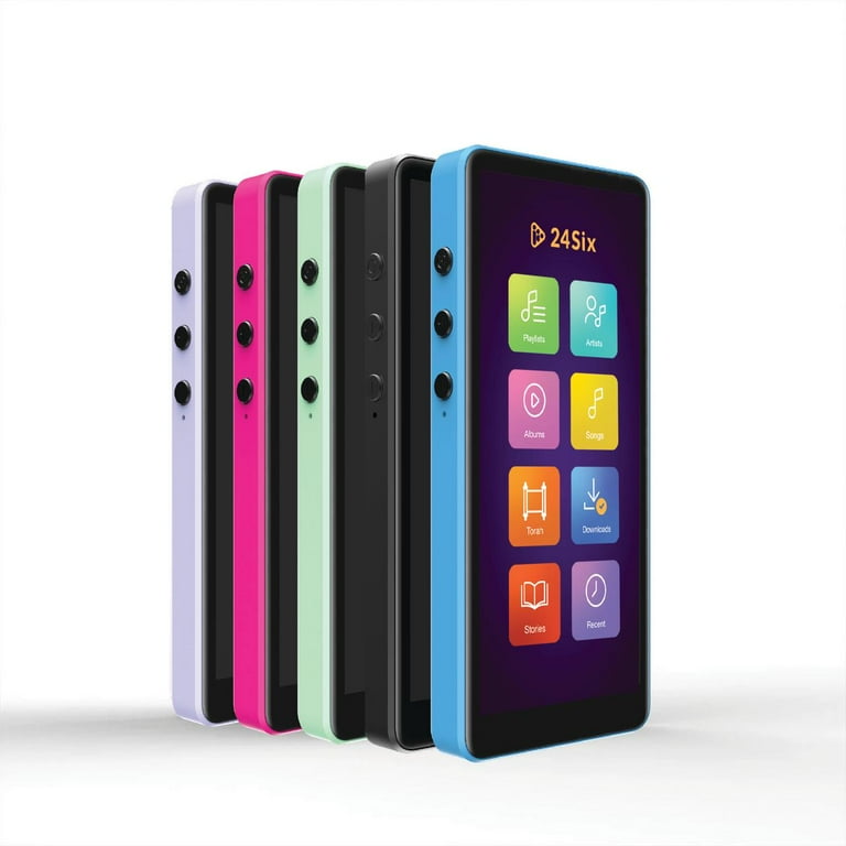 24SIX Solo 3 Kosher MP3 Player (Blue) - Walmart.com
